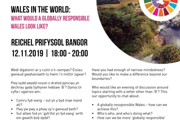 Sut mae creu Cymru sy'n gyfrifol yn fyd-eang?