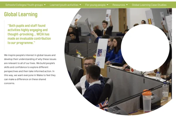 WCIA Global Learning Programme homepage